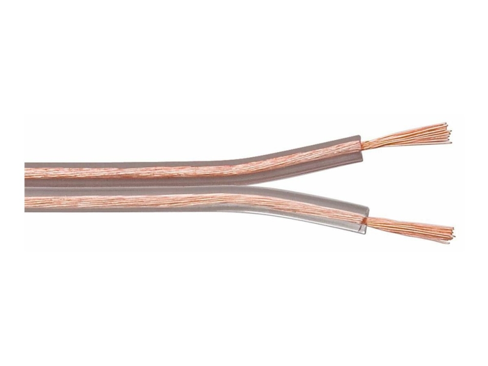 Microconnect - Bulkhøjttalerkabel - 2.5 Mm² - 100 M - Gennemsigtig