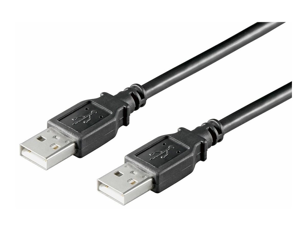 Microconnect Usb 2.0 Usb Kabel Usb Han Til Usb Han Usb 2.0 50 Cm Sort
