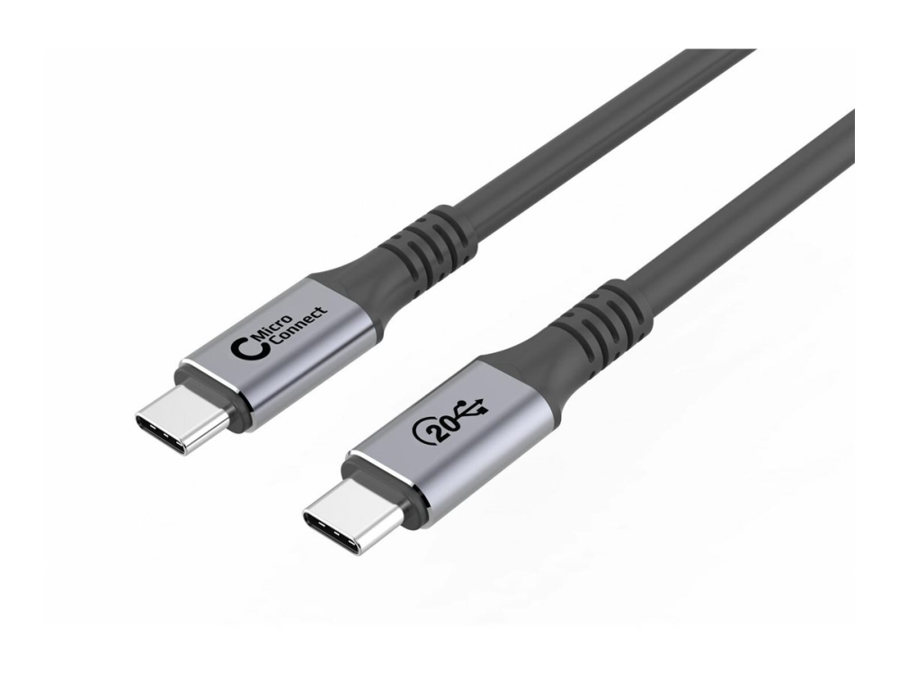 Microconnect Premium - Usb-Kabel - 24 Pin Usb-C (Han) Til 24 Pin Usb-C (Han) - Usb 3.2 Gen 2 - 20 V - 5 A - 4 M - Usb Power Delivery (100 W), 4K60 Hz
