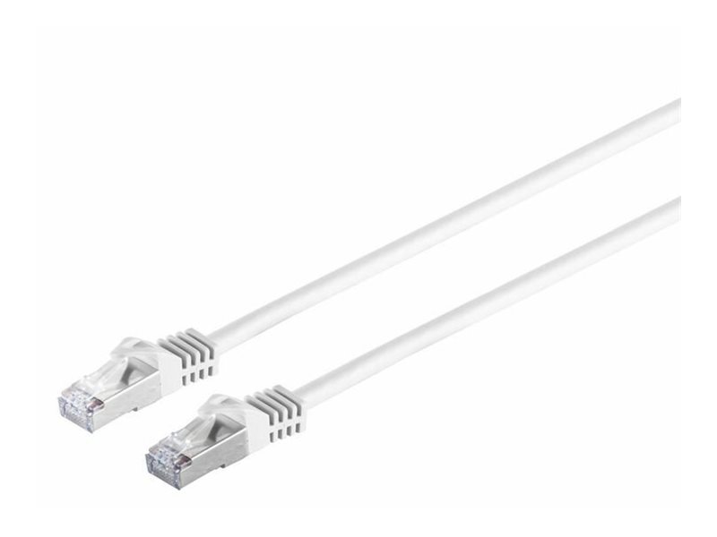 MicroConnect - Nätverkskabel - RJ-45 (hane) till RJ-45 (hane) - 3 m - SFTP, PiMF - CAT 7 - halogenfri, hakfri - vit MicroConnect - Nätverkskabel - RJ-45 (hane) till RJ-45 (hane) - 3 m - SFTP, PiMF - CAT 7 - halogenfri, hakfri - vit
