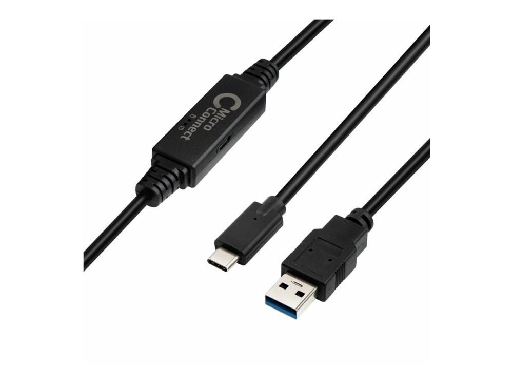 Microconnect Usb-C To Usb 3.0 A Cable, 5M, 5 M, Usb C, Usb A, Usb 3.2 Gen 1 (3.1 Gen 1), 5000 Mbit/S, Schwarz