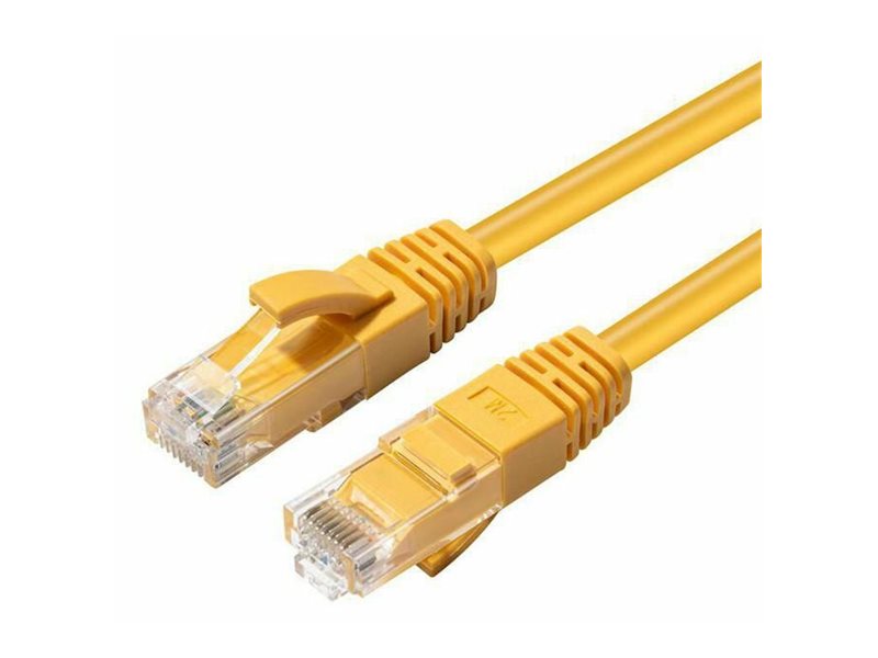MicroConnect - Nätverkskabel - RJ-45 (hane) till RJ-45 (hane) - 50 cm - UTP - CAT 5e - gul | Datortillbehör - Kablar & adaptrar - Nätverkskablar | GameStuff