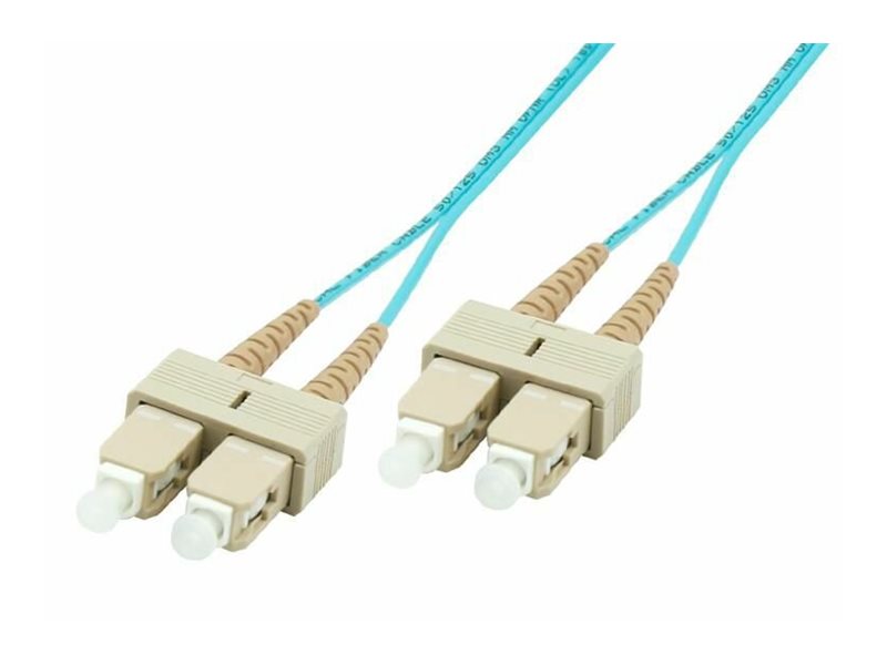 Microconnect - Netværkskabel - Sc/Pc Multimodus (Han) Til Sc/Pc Multimodus (Han) - 5 M. - Fiberoptik - 50 / 125 My - Om3 - Orange
