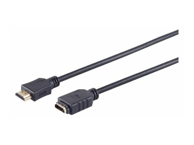 Microconnect High Speed Hdmi Mit Ethernet - Hdmi-Forlængerkabel Mit Ethernet - Hdmi Hun Til Hdmi Han - 1 M