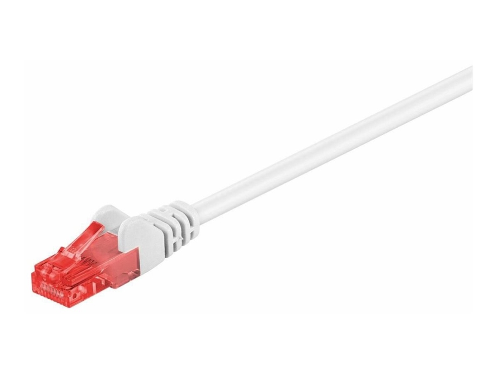 Microconnect - Netværkskabel - Rj-45 (Han) Til Rj-45 (Han) - 50 Cm - Utp - Cat 6 - Hvid