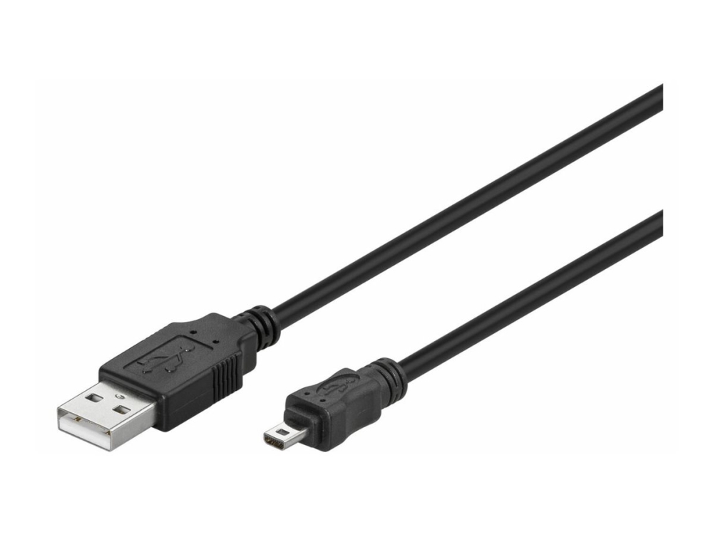 Microconnect Usb 2.0 - Usb-Kabel - 8 Pin Mini-Usb (Han) Til Usb (Han) - 1.8 M