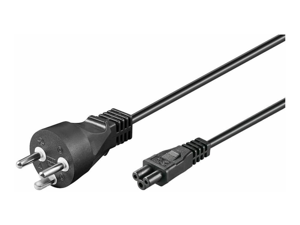 Microconnect Pe120810, 1 M, Netzstecker Typ K, C5-Koppler, 250 V, 2.5 A