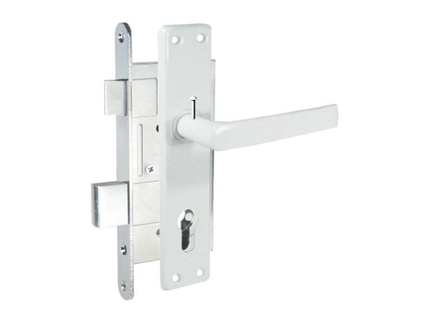 Kurzemes Mortise Lock Zv45 1102.7 Zinc With Cyli
