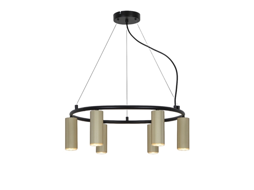 Domoletti Pendant Light Icel 6xgu10 Gold