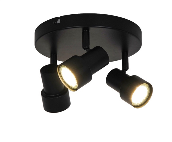 Domoletti Spot Light Lucia 3xgu10 Black