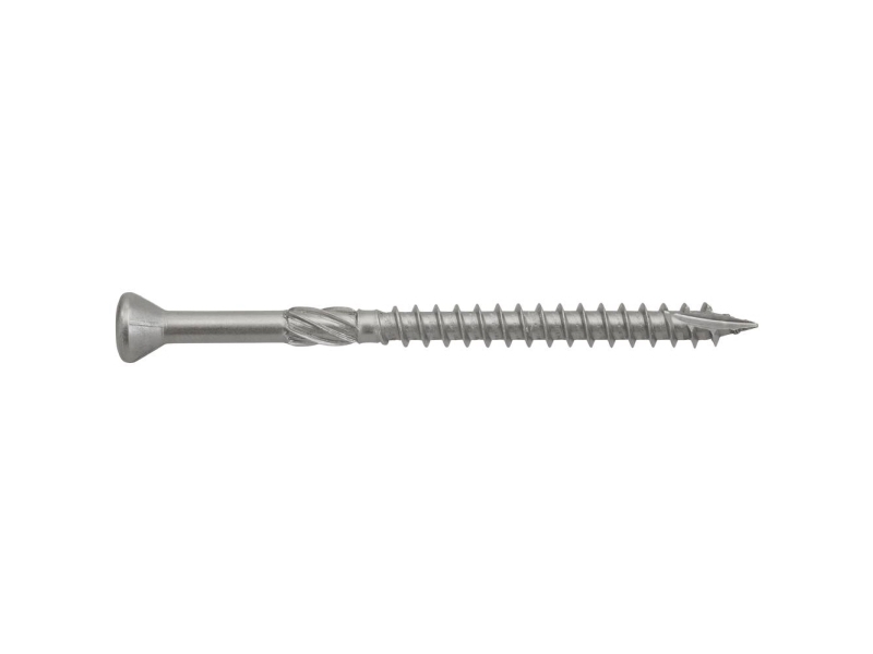 Swg 1817508019 Terrasseskrue 5 Mm 80 Mm Invendig Sekskant Rustfrit Stål V2a A2 400 Stk