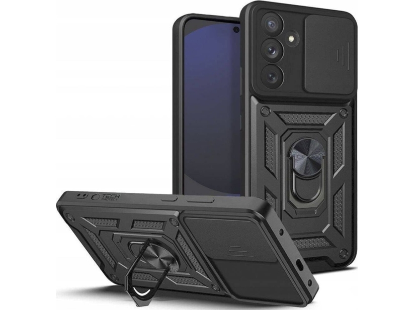 Tech-Protect Etui Samsung Galaxy S24 Fe Tech-Protect Camshield Pro Sort