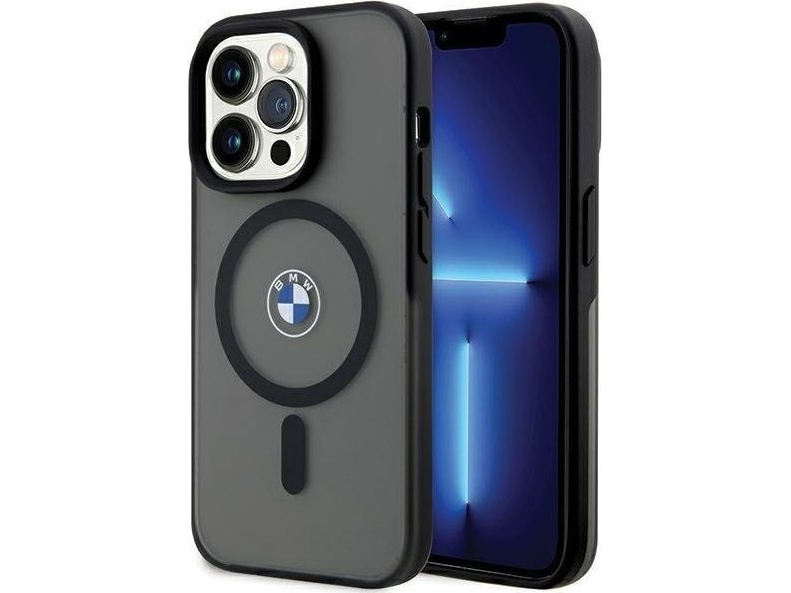 Bmw Bmhmp15ldslk Iphone 15 Pro 6.1" Czarny/Black Hardcase Iml Signature Magsafe
