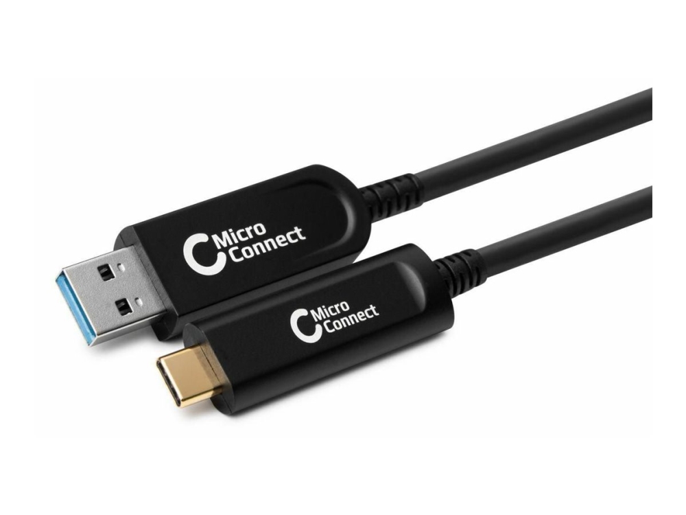 Microconnect Premium - Usb-Kabel - Usb-C (Han) Til Usb Type A (Han) - Usb 3.2 Gen 2 - 5 M - Active Optical Cable (Aoc) - Sort