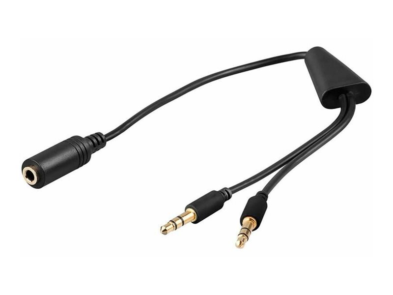 Microconnect - Lyd Adapter - Mini-Phone Stereo 3.5 Mm Han Til 4-Pæl Ministik Hun