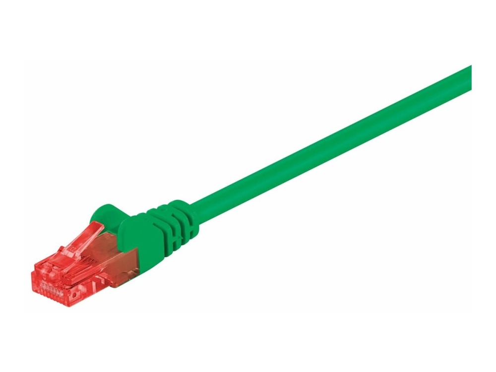 MicroConnect - Nätverkskabel - RJ-45 (hane) till RJ-45 (hane) - 10 m - UTP - CAT 6 - grön | Kopparkablar | GameStuff