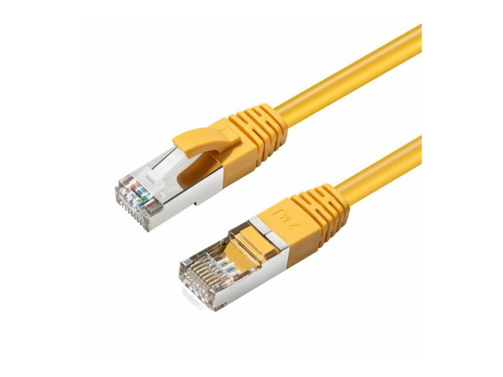 Microconnect - Netzwerkkabel - Rj-45 (Stecker) Auf Rj-45 (Stecker) - 1,5 M - Geschirmtes Twisted Pair (Sstp) - Cat 6 - Halogenfrei, Verseilt - Gelb