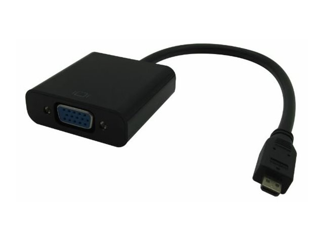 Microconnect - Video Transformer - Hdmi - Vga - Sort