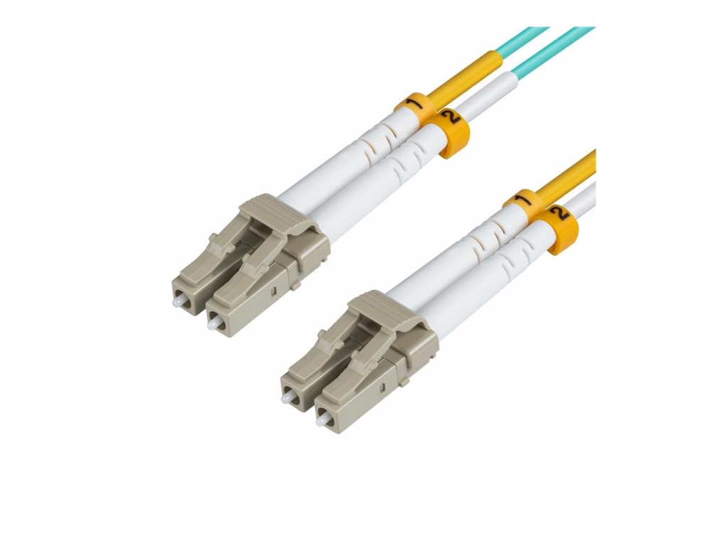 Microconnect - Netværkskabel - Lc/Pc Multimodus (Han) Til Lc/Pc Multimodus (Han) - 12 M - 12 M. - Fiberoptik - 50 / 125 My - Om3 - Halogenfri
