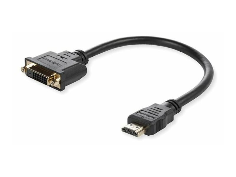 Microconnect - Videoadapter - Dobbeltlink - Dvi-D Hun Til Hdmi Han - 15 Cm - Sort - Passiv, 1080P Support 60 Hz