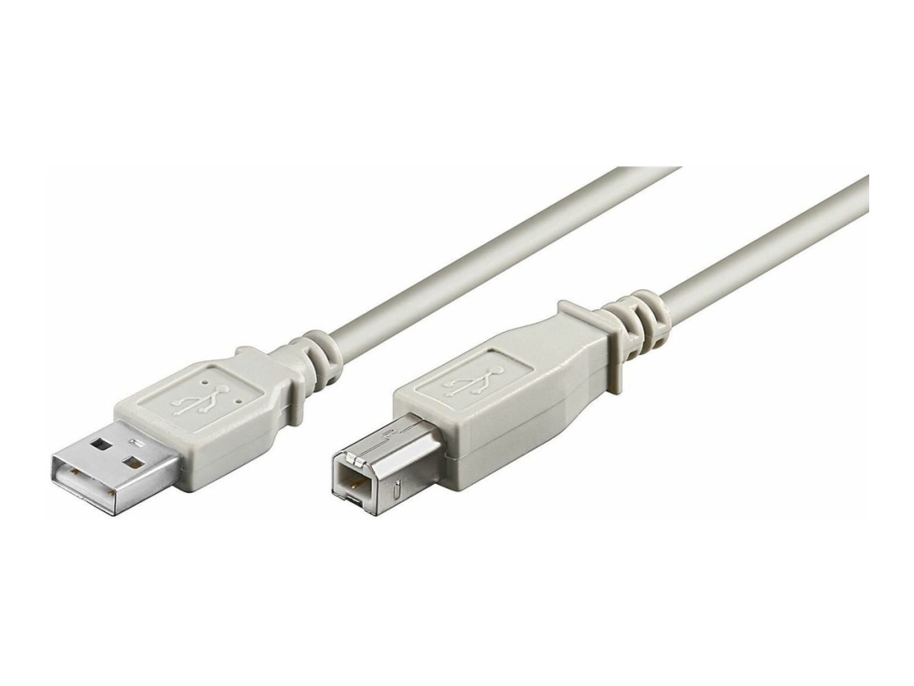 MicroConnect USB A — USB B (3 m, USB 2.0), USB Kabel - Bild 3