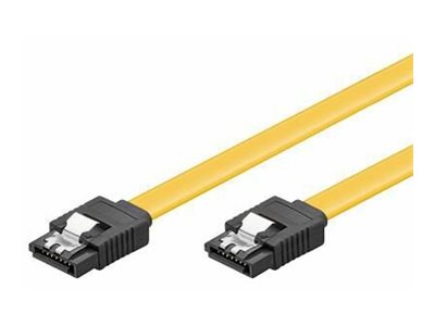 MicroConnect SATA III - SATA-kabel - Serial ATA 150/300/600 - SATA (hona) till SATA (hona) - 50 cm - sprintlåsning | Datortillbehör - Kablar & adaptrar - Datakablar | GameStuff