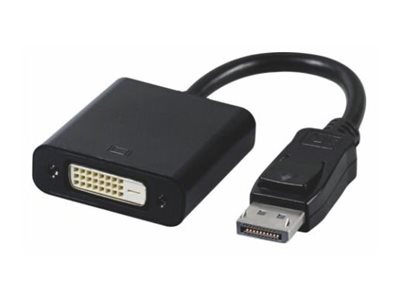 Microconnect - Video Transformer - Displayport - Dvi - Sort