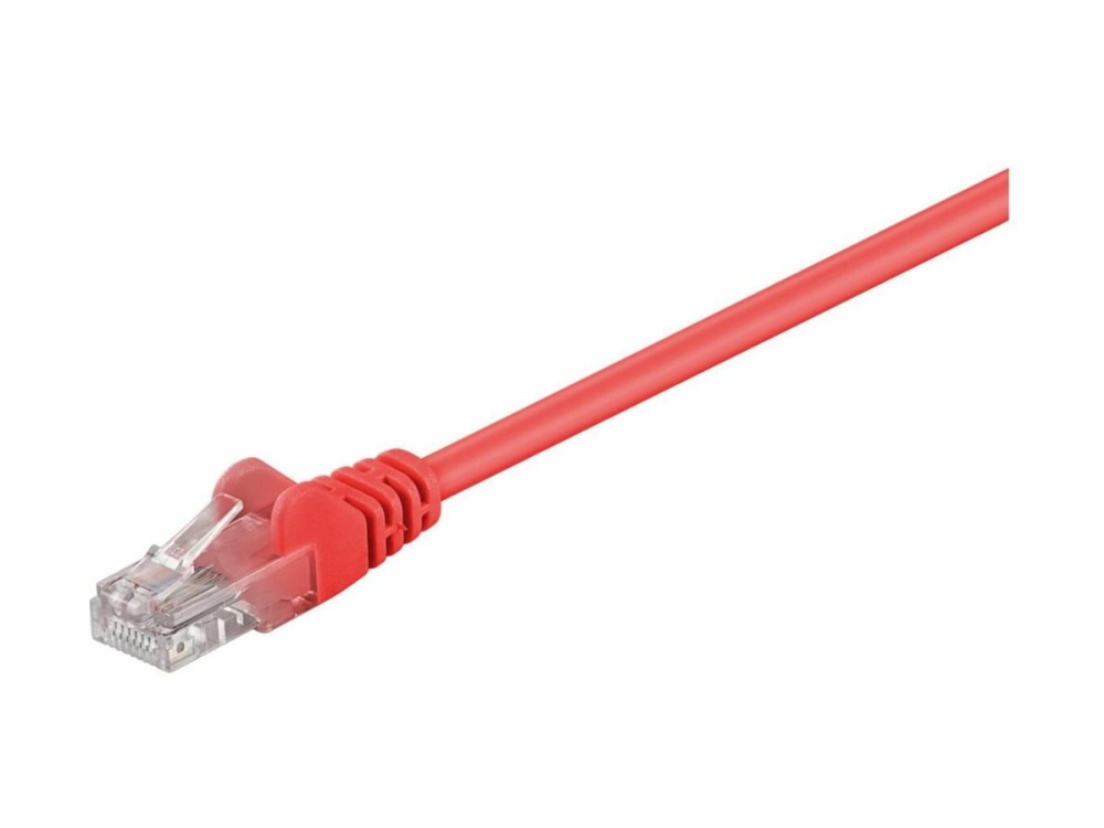 Microconnect - Netværkskabel - Rj-45 (Han) Til Rj-45 (Han) - 2 M - Utp - Cat 5E - Rød