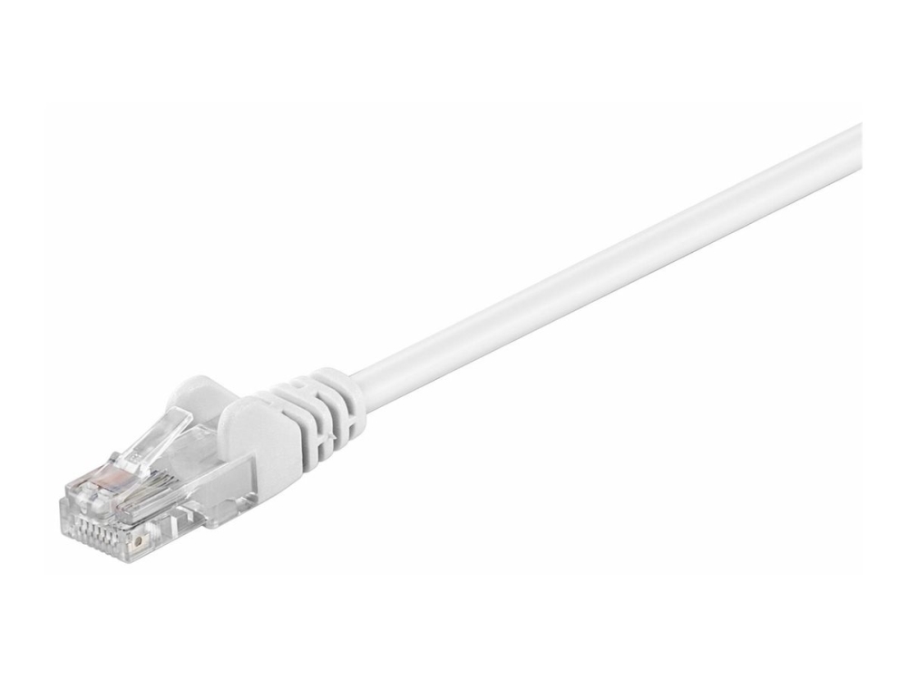 Microconnect - Netværkskabel - Rj-45 (Han) Til Rj-45 (Han) - 1 M - Utp - Cat 5E - Hvid