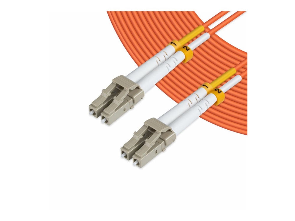 Microconnect - Netværkskabel - Lc/Upc Multi-Mode (Han) Til Lc/Upc Multi-Mode (Han) - 5 M. - 2 Mm - Fiberoptik - Duplex - 50 / 125 My - Om2 - Halogenf