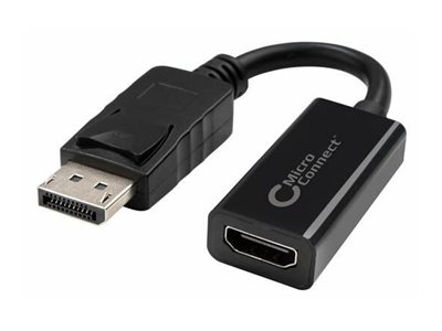 MicroConnect - Videokort - DisplayPort hane till HDMI hona | Datortillbehör - Kablar & adaptrar - Adaptrar | GameStuff