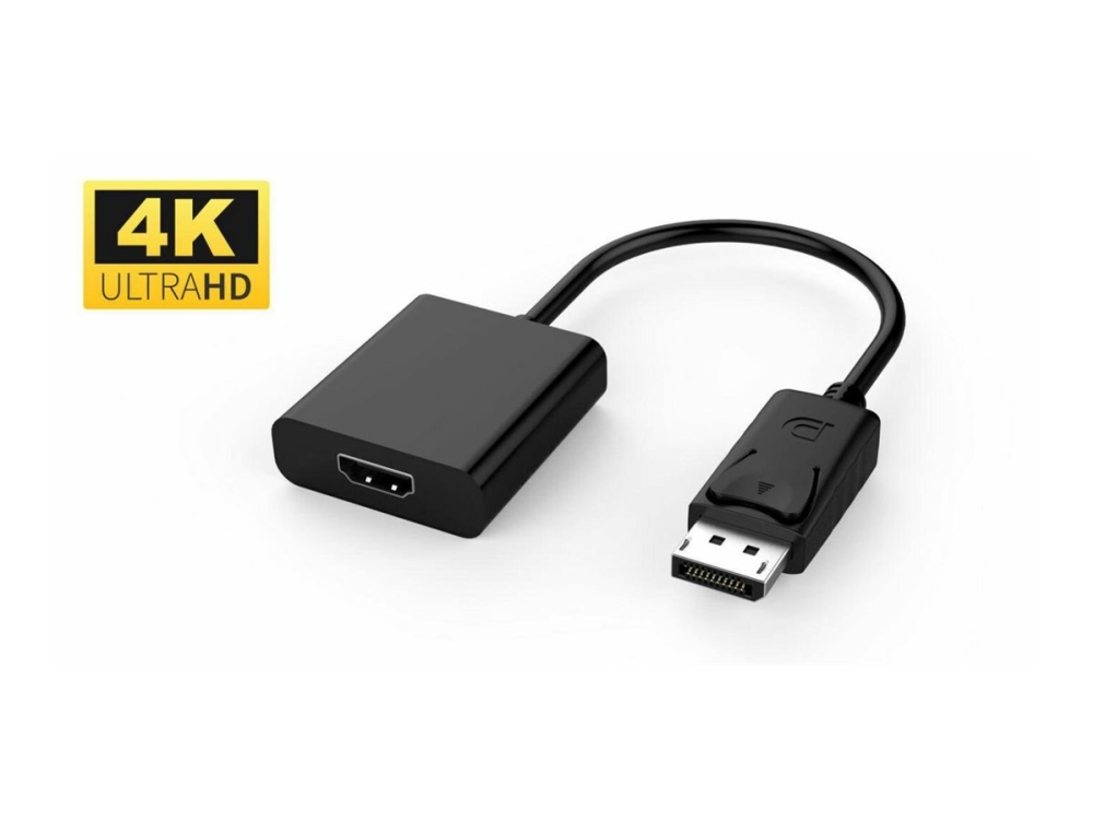 Microconnect - Video Transformer - Displayport - Hdmi - Sort
