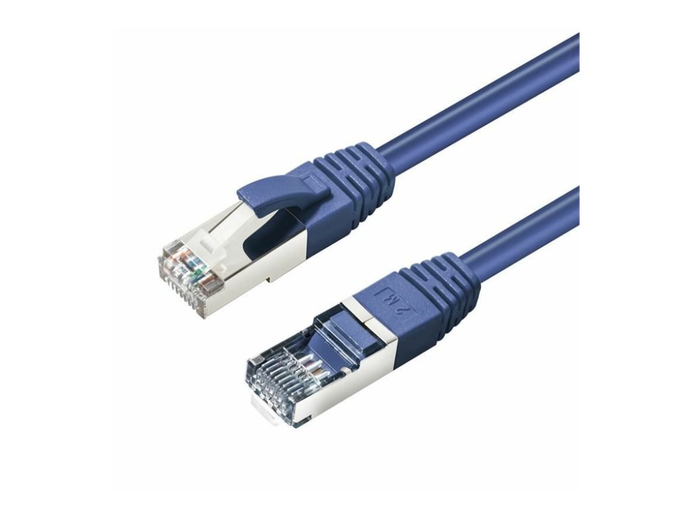 Microconnect - Netværkskabel - Rj-45 (Han) Til Rj-45 (Han) - 10 M - Afskærmet Parsnoet Kabel (Sstp) - Cat 6 - Blå