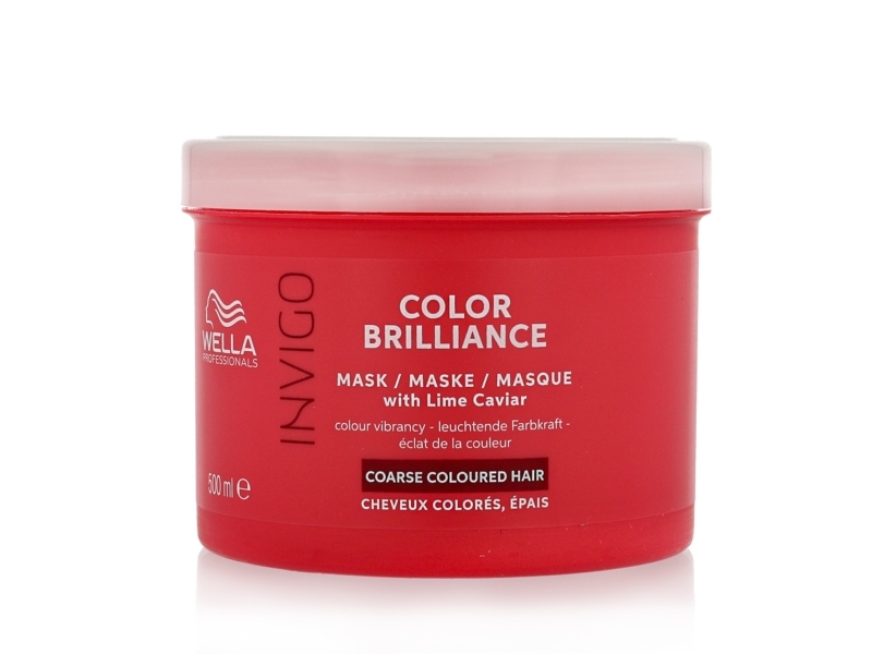 Wella Invigo Color Brilliance Mask (Coarse Hair) 500 ml | Hårvård - Hårprodukter - Schampo - Behandling av hår | GameStuff