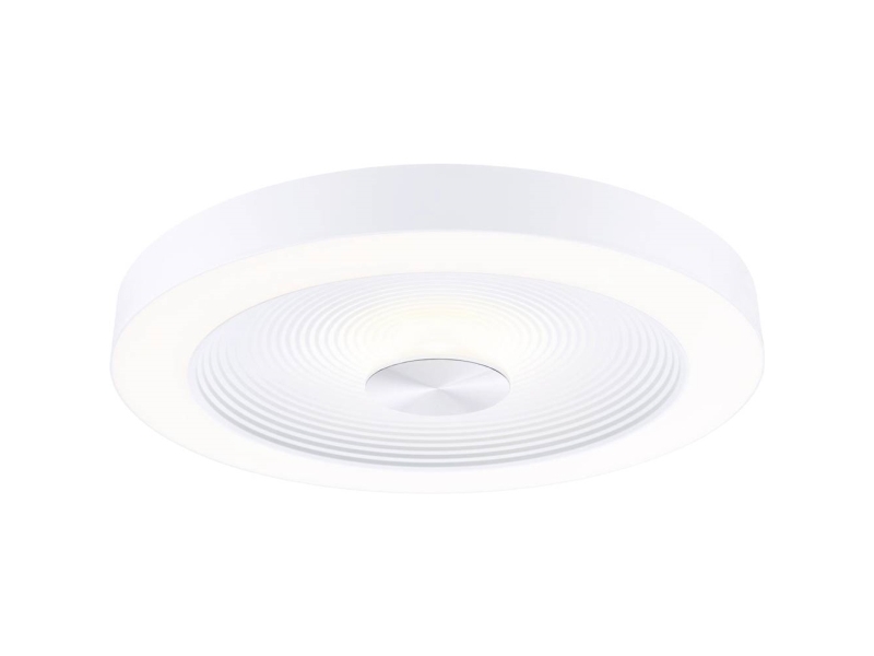 Paulmann Plafond Taklampa Volea 25w Dim 400mm 2900lm 3000k Ip44 230v Vit / Silver / Plast