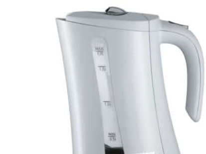Severin Wk 3480, 1,7 L, 3000 W, Weiß, Glas, Kunststoff, Edelstahl, Regelbare Temperatur, Wasserstandsanzeige