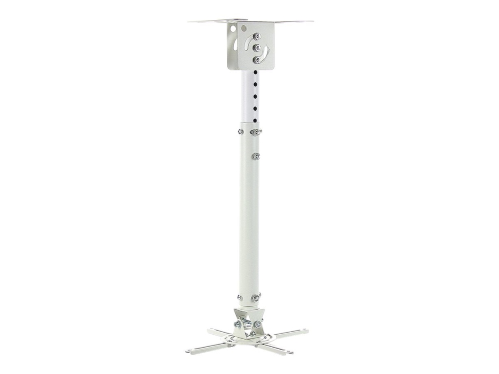 Art * Handle For The Proj Ector 15Kg 45-76Cm Whit, Zimmerdecke, 15 Kg, Weiß, Metall, Manuell, 350 Mm