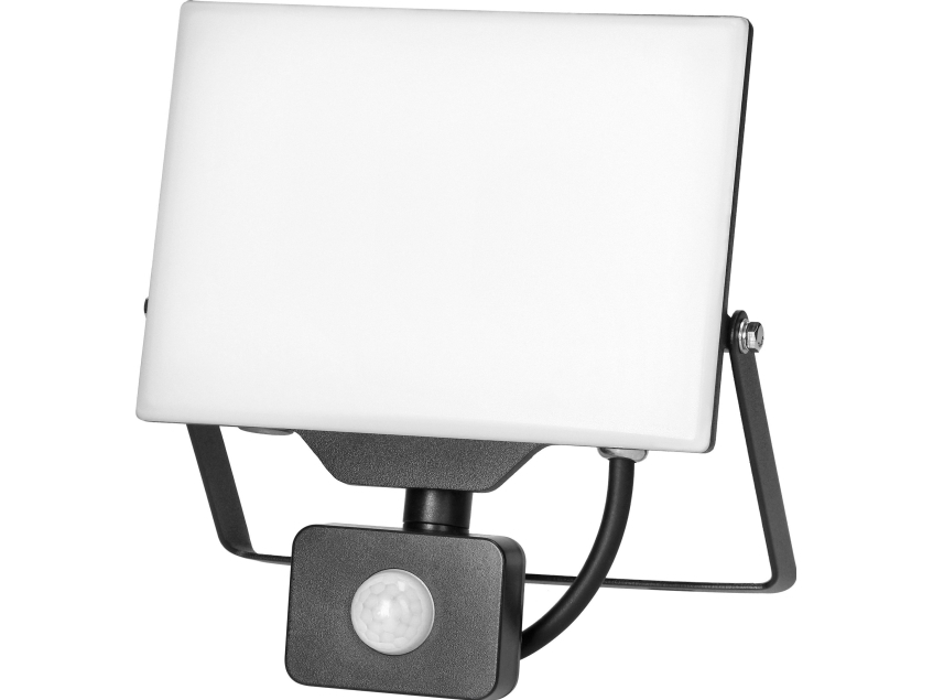 Orno PORTO S LED 50W strålkastare med PIR, 4000lm, IP44, 4000K, aluminium + polykarbonat | Färg & Tillbehör - Tillbehör - Arbetsbelysning | GameStuff