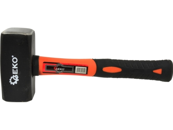 Geko Steinhammer Holzgriff 2Kg