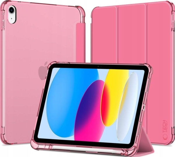 Etui na tablet Tech-Protect TECH-PROTECT SC PEN HYBRID IPAD 10.9 10 / 2022 CRYSTAL MAGENTA | Datorer & Surfplattor - Tillbehör till surfplattor - Covers & Väskor | GameStuff