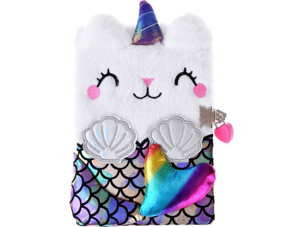 Yokomisiada Hemmelig dagbog nøglering Kitten Unicorn Mermaid ZA4821
