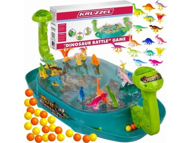Kruzzel Arkadinis stalo žaidimas „Dinozaurų mūšis“ 24656