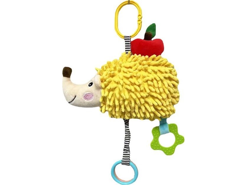 Tulilo *NAUJA POZICIJA KŪDIKUI, geltona, ežiukas, 18 cm