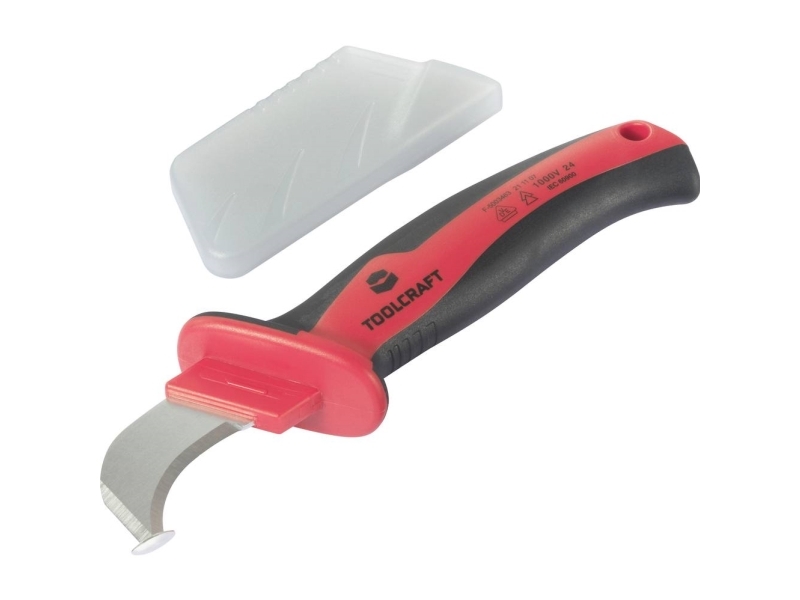 TOOLCRAFT TO-9625908 VDE DIN EN 60900 Kaapeliveitsi Sopii pyöreille kaapeleille