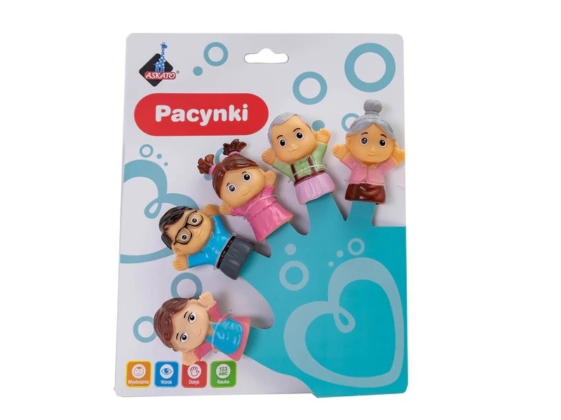 Askato Fingerdukker - Familie