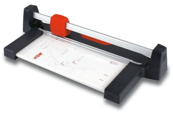 Hsm T 3310, 10 Ark, 33 Cm, 1 Mm, A4, Grå, Rød, Hvid, 1,5 Kg