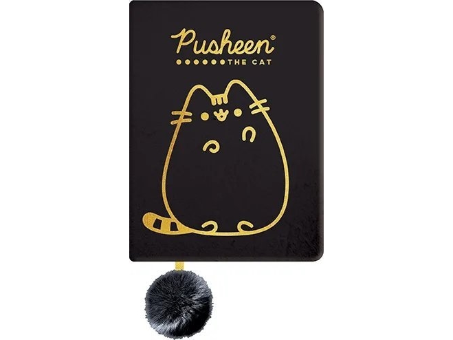 Herlitz Notes Plusz A5/96K Lin Pusheen Sort Fo Wb |