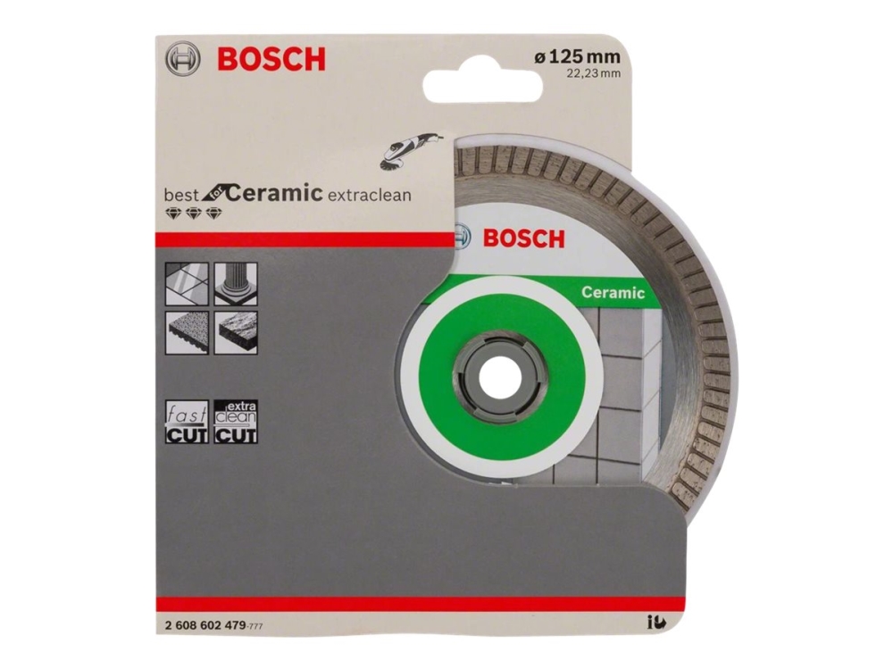 Bosch Diamantskæreskive Gres 125X22,2Mm Best