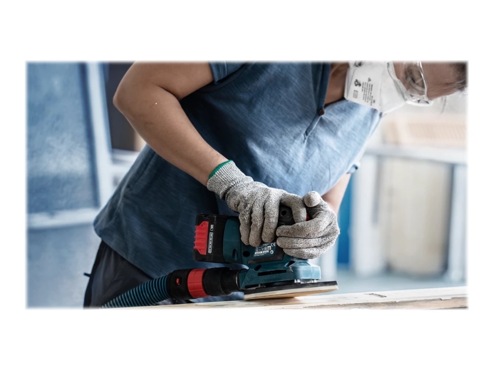 Bosch Expert C470 - Sandpapirsark - For Hardwood, Mal På Træ - 10 Stykker - Rektangulær - Kornstørrelse: P80 - 115 Mm X 107 Mm