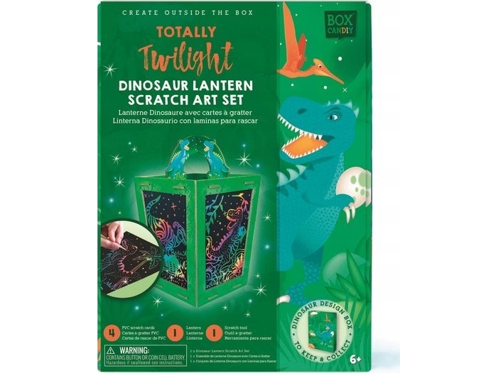 Candiy luova raaputuslaatikko Dino lyhty